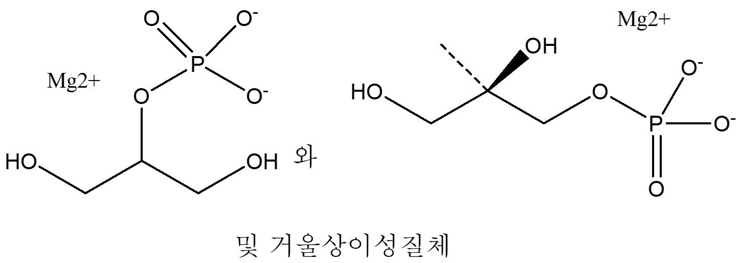 Magnesium glycerophosphate molecular structure