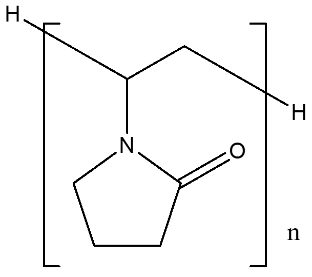 Povidone PF17 molecular structure